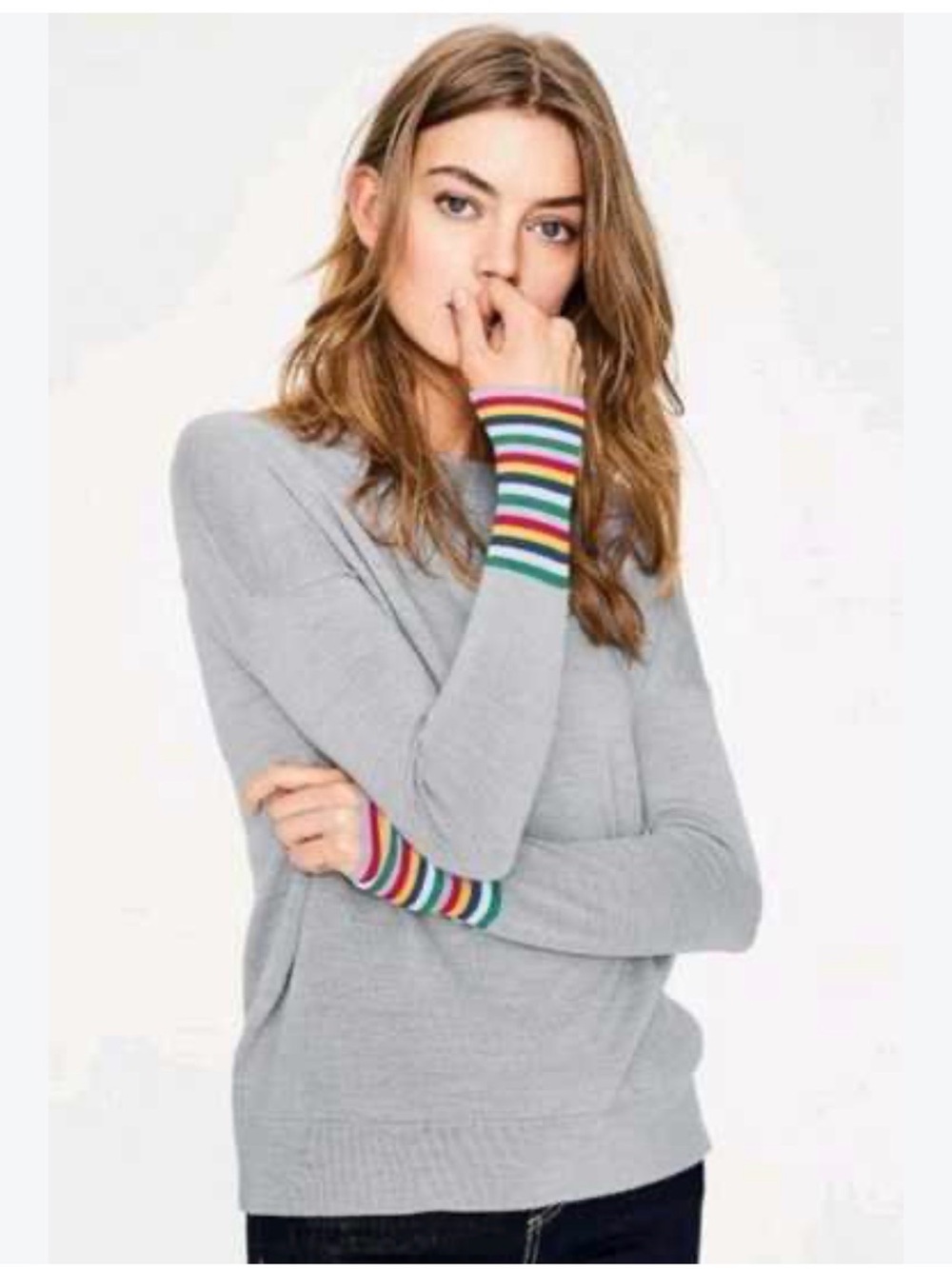Boden Cassandra Sweater 100% wool size large